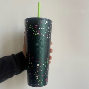 Starbucks 2021 Confetti Stainless Steel Tumbler Venti 24oz